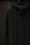 BORIS BIDJAN SABERI pullover sweater AW22 HOODY2 FTT00008 gray coffee PBBS27 3